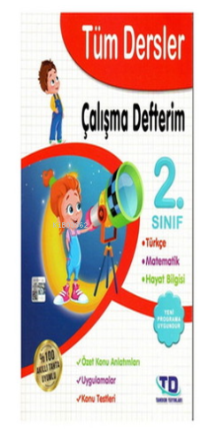 Tüm Dersler Çalışma Defterim 2. Sınıf - Kitapiks.com