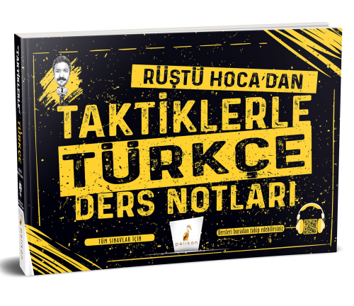 Tüm Sınavlar için Rüştü Hoca'dan Taktiklerle Türkçe Ders Notları - Kit