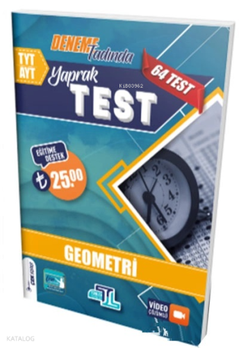 Tümler Yks Tyt Ayt Yaprak Test Geometri - 2023