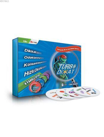 Turbo Dikkat Hızlı Okuma ve Dikkat Oyunu (6+ Yaş) - Kitapiks.com