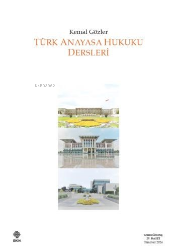 Türk Anayasa Hukuku Dersleri