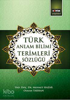Türk Anlatım Bilimi Terimleri Sözlüğü
