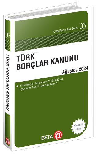 Türk Borçlar Kanunu - Kitapiks.com