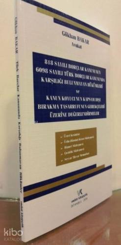 Türk Borçlar Kanununda Karşılığı Bulunmayan Hükümler