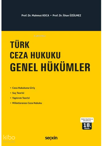 Türk Ceza Hukuku Genel Hükümler