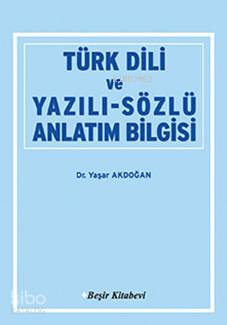 Türk Dili ve Yazılı-Sözlü Anlatım Bilgisi