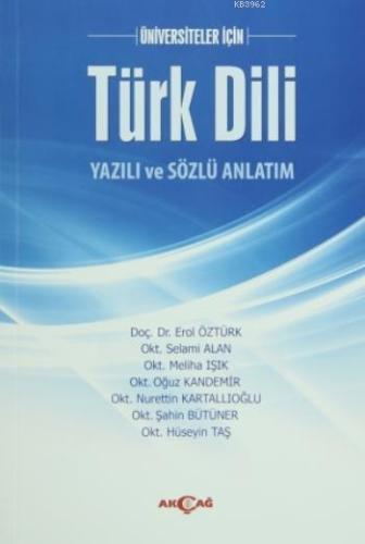 Türk Dili Yazılı ve Sözlü Anlatım - Kitapiks.com