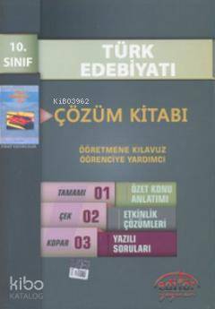 Türk Edebiyatı Çözüm Kitabı 10. Sınıf