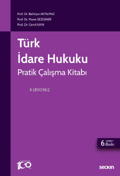 Türk İdare Hukuku Pratik Çalışma Kitabı - Kitapiks.com