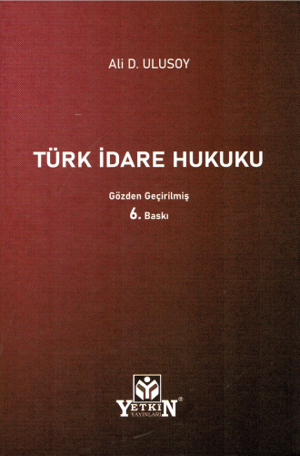 Türk İdare Hukuku - Kitapiks.com