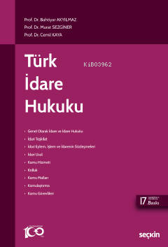Türk İdare Hukuku - Kitapiks.com