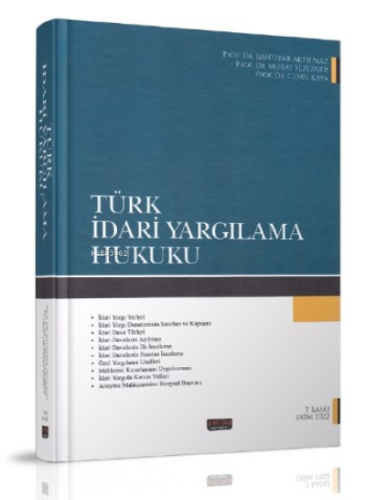 Türk İdari Yargılama Hukuku - Kitapiks.com