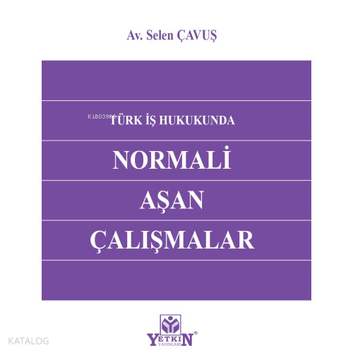 Türk İş Hukukunda Normali Aşan Çalışmalar
