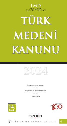 Türk Medeni Kanunu - LMD–4 - Kitapiks.com