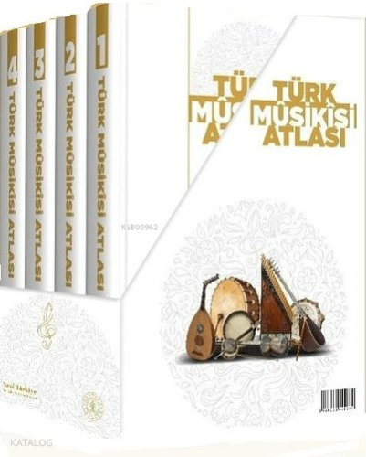 Türk Musikisi Atlası (4 Cilt-Ciltli)
