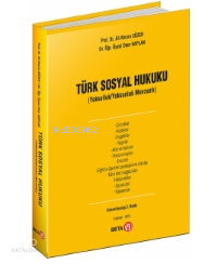 Türk Sosyal Hukuku ;(Yoksulluk/Yoksunluk Mevzuatı)
