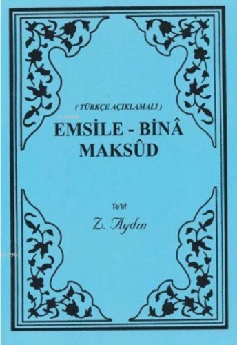 Türkçe Açıklamalı Emsile - Bina - Maksud - Kitapiks.com