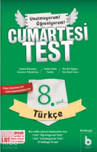 Türkçe;Cumartesi Test
