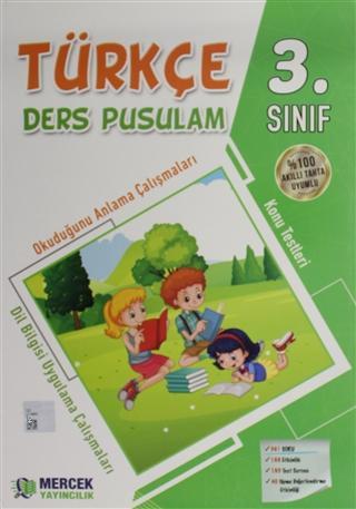 Türkçe Ders Pusulam 3. Sınıf 361 Soru 166 Etkinlik 195 Test Sorusu 40 