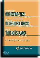 Türkçe-İngilizce-almanca; Dönüşümlü Sözlük