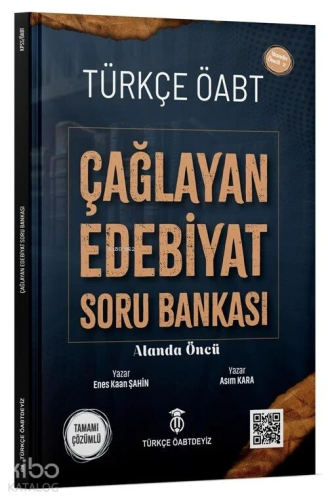 Türkçe ÖABT'deyiz Yayınları ÖABT Türkçe Öğretmenliği Çağlayan Edebiyat Soru Bankası Çözümlü