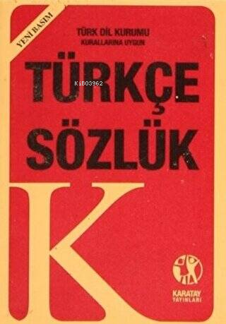 Türkçe Sözlük - Kitapiks.com