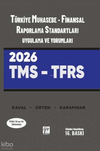 Türkiye Muhasebe - Finansal Raporlama Standartları Uygulama ve Yorumları (TMS - TFRS) (Ciltli)