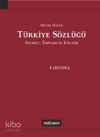 Türkiye Sözlüğü; Siyaset, Toplum ve Kültür