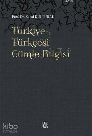 Türkiye Türkçesi Cümle Bilgisi