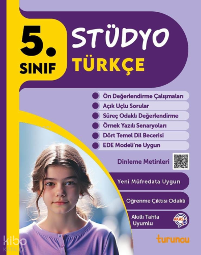 Turuncu 5. Sınıf Stüdyo Türkçe