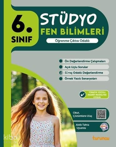Turuncu 6. Sınıf Stüdyo Fen Bilimleri