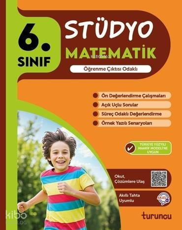 Turuncu 6. Sınıf Stüdyo Matematik