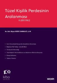 Tüzel Kişilik Perdesinin Aralanması