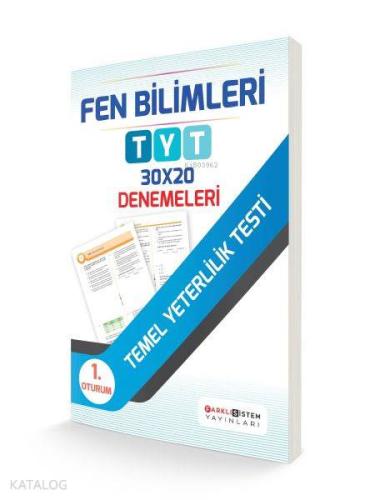 TYT 1. Oturum Fen Bilimleri 30x20 Denemeleri