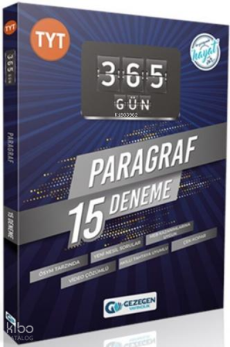TYT	365 Gün Paragraf Branş Deneme (Yeni)