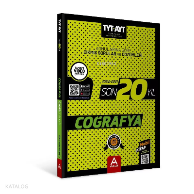 Tyt Ayt Coğrafya Son 20 Yıl Soru Ve Çözümleri