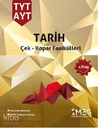 TYT-AYT Tarih 4 Etap Soru Bankası - Çek kopar Fasikülleri.