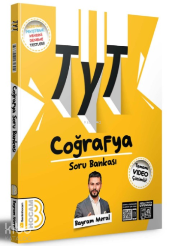 TYT Coğrafya Tamamı Video Çözümlü Soru Bankası Benim Hocam Yayınları
