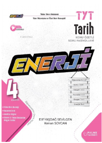 TYT Enerji Tarih Konu Özetli Soru Fasikülleri(4 Fasikül)