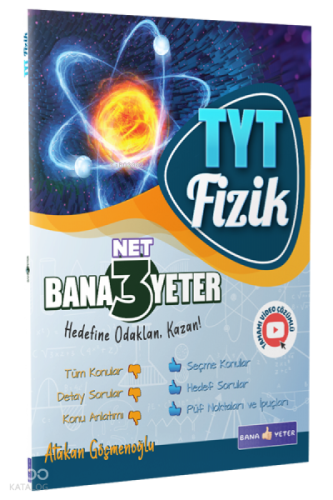 TYT Fizik 3 Net Bana Yeter