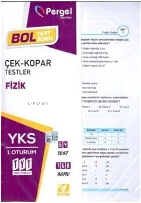 TYT Fizik Çek Kopar Yaprak Testler - Kitapiks.com