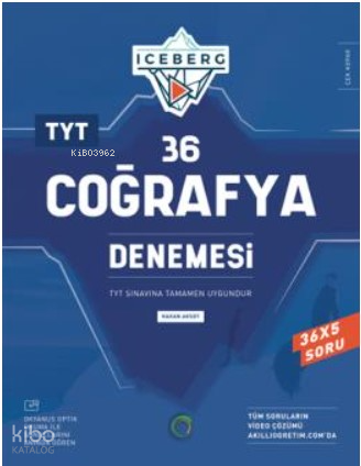 Tyt Iceberg 36 Coğrafya Denemesi