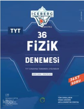 Tyt Iceberg 36 Fizik Denemesi