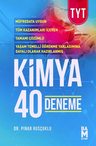 TYT Kimya 40 Deneme - TYT