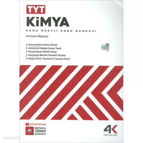 TYT Kimya Konu Özetli Soru Bankası