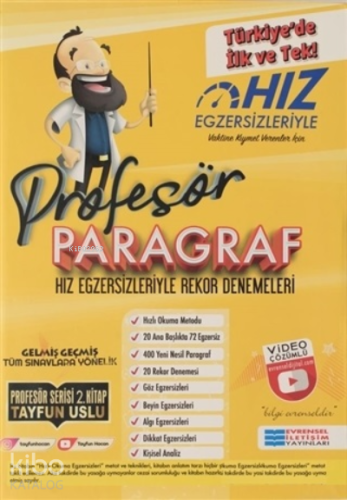 TYT Profesör Dil Bilgisi Soru Bankası;Gelmiş Geçmiş Tüm Sınavlara Yönelik- Profesör Serisi 1.Kitap