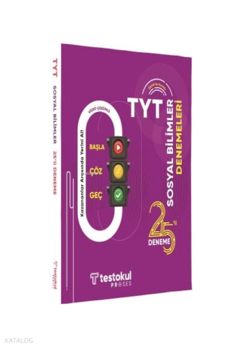 TYT Proses Sosyal Bilimler 25li Branş Denemeleri