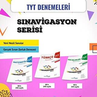 Tyt Sınavigasyon Deneme Seti (Türkçe+Mat+Fen) /Canım Hocam - Kitapiks.
