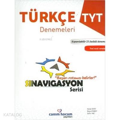 TYT Sınavigasyon Serisi Türkçe Koparılabilir 15 Fasikül Deneme - Kitap