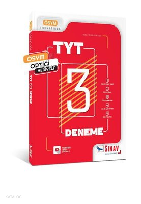 TYT Tamamı Video Çözümlü 3 Deneme